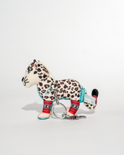 Papinee Legends Bag Charm Leopard Nimr right side view