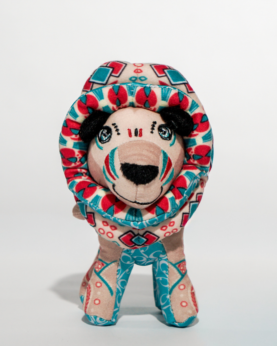 Papinee Legends Bag Charm Lion Leo Front view