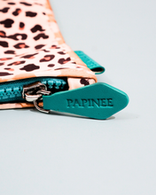 Papinee Legends Pouch Leopard Nimr top detail close up