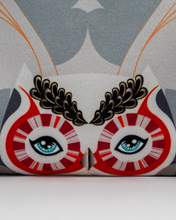 Papinee Legends Pouch Owl Strix face close up