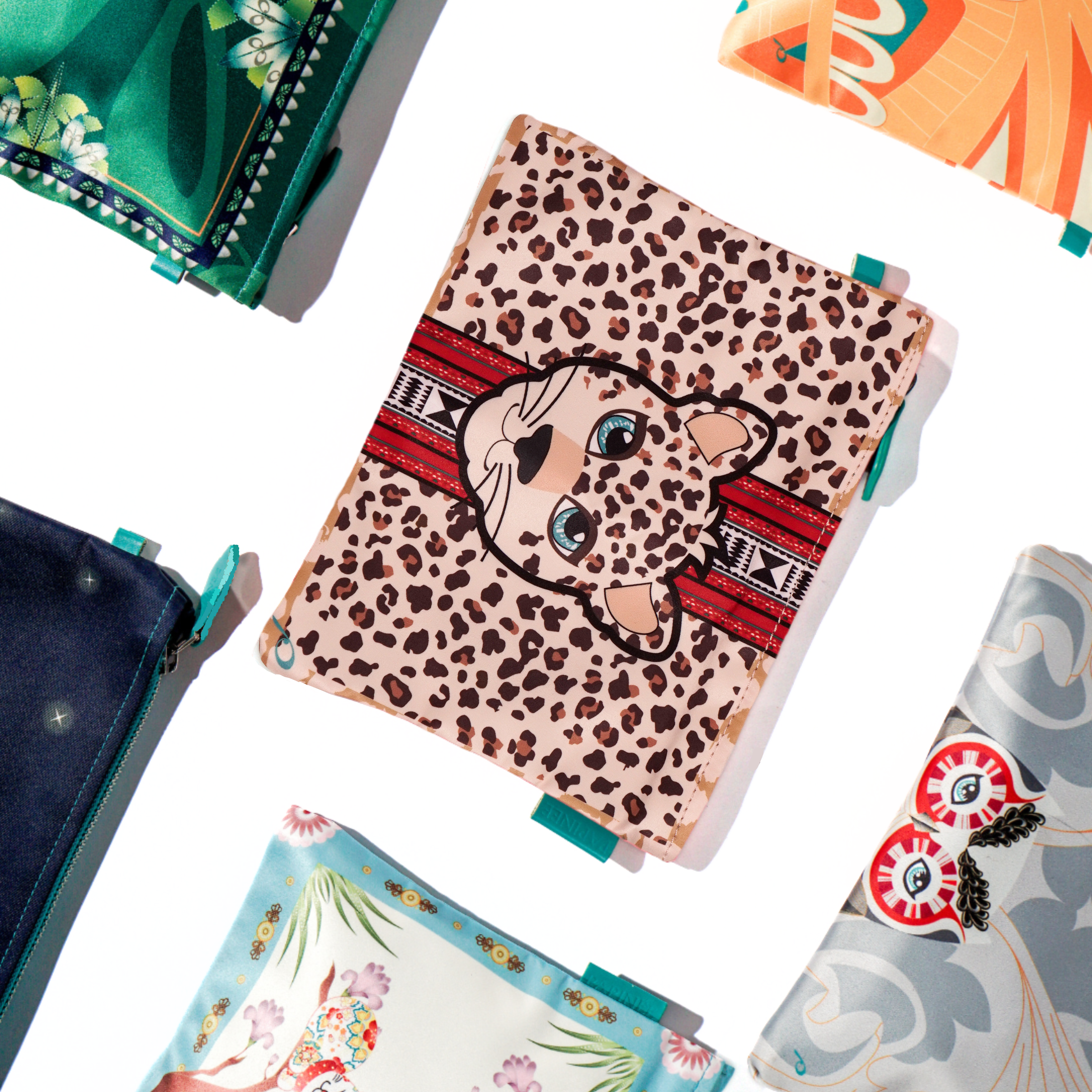 Prince Nimr Al Ula Riyadh Leopard Pouch Bag