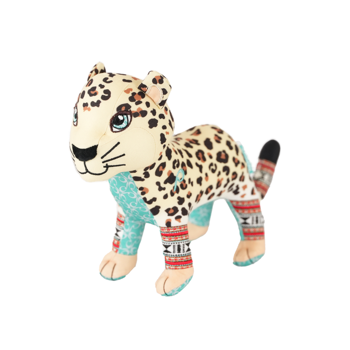 Leopard Prince Nimr, Riyadh, Saudi Arabia Keychain Plushie
