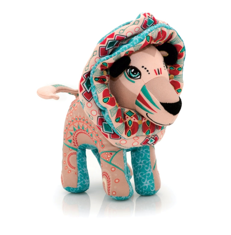 Lion Chief Leo, Masai Mara, Kenya Keychain Plushie