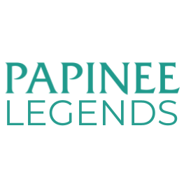 Papinee Legends logo on a white background