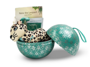 Nimr the Leopard Mini Keychain Plush - Saudi Arabia