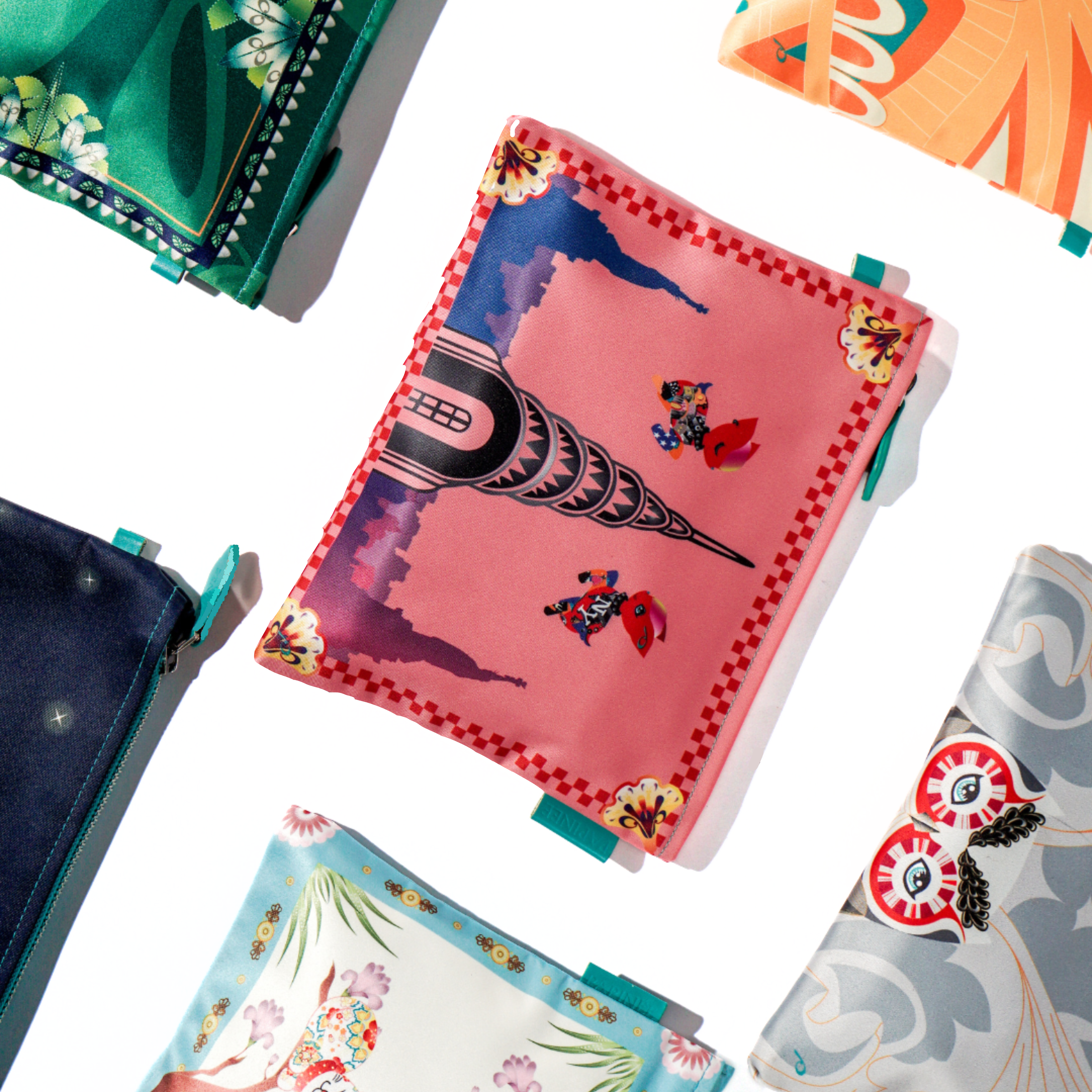 President Odo New York Deer Pouch Bag